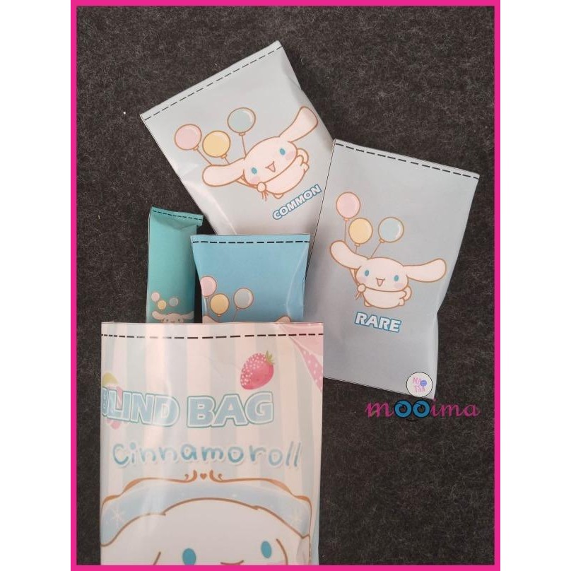 Blind bag paper doll sanrio cinnamorol my melody kuromi