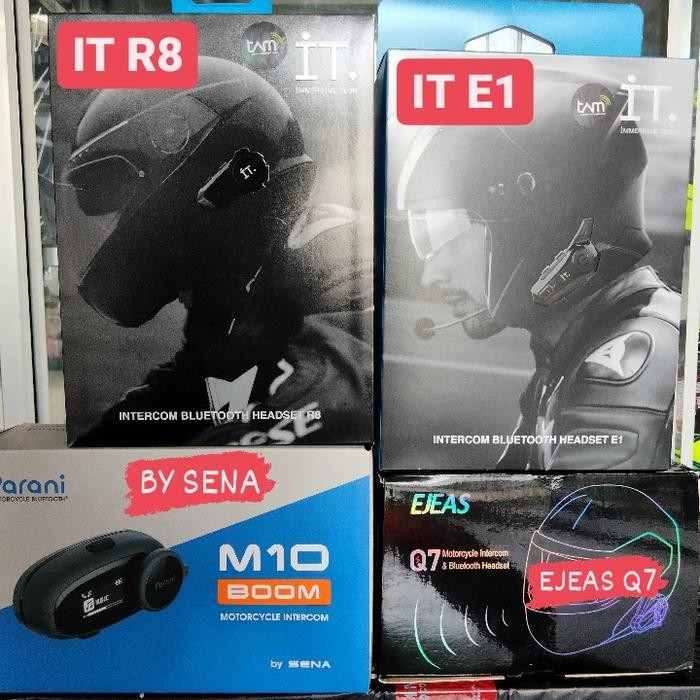 INTERCOM PARANI M10 BOOM INTERCOM EJEAS Q7 INTERCOM IT E1 IT R8