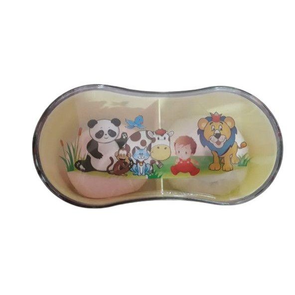 Leo Powder Case Gandeng with puff (dengan rembuk)