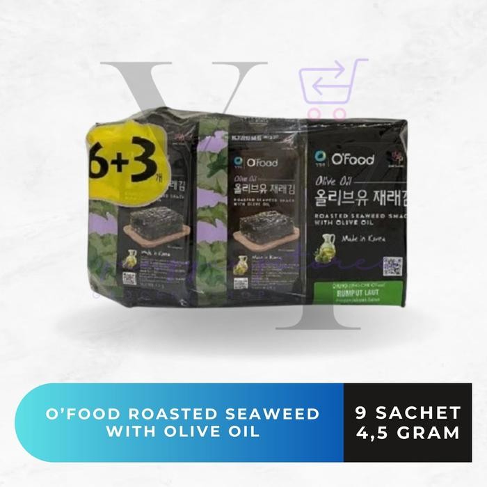 

Chung Jung One O'food 6+3 / Daesang Rumput Laut Nori Roasted Seaweed 4,5 gram