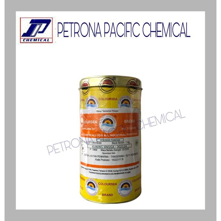 

Pewarna Makanan Bubuk Kuning Jingga 202114 Merk Coloursea