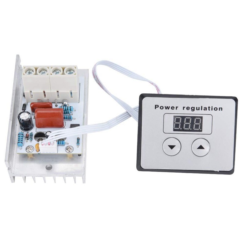 Digital Voltage Regulator Dimmer Switch, 10000W SCR Digital Voltage Regulator Speed Control Dimmer