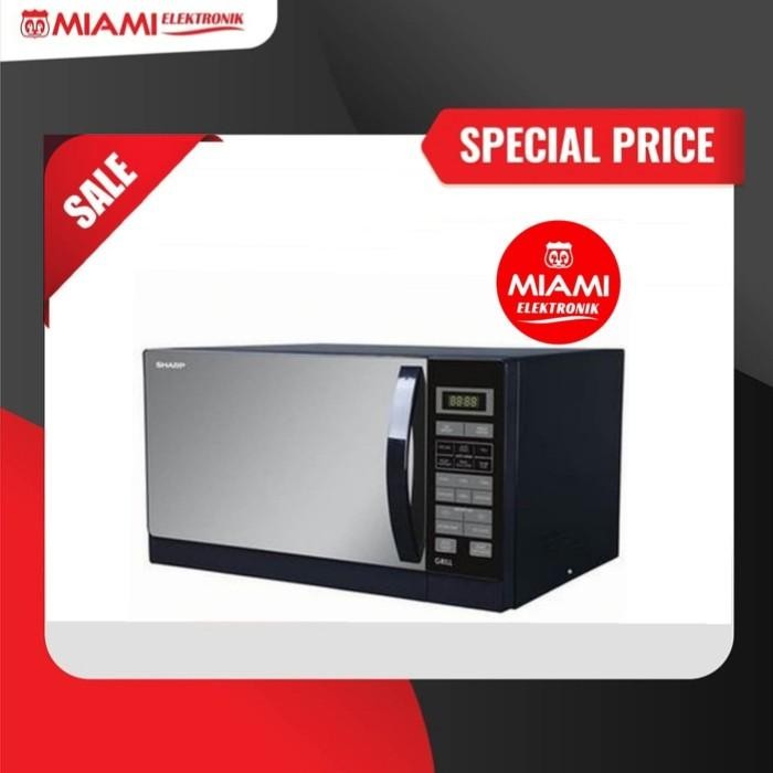 Microwave Sharp R728K Microwave Sharp R728KIN Black 25Ltr