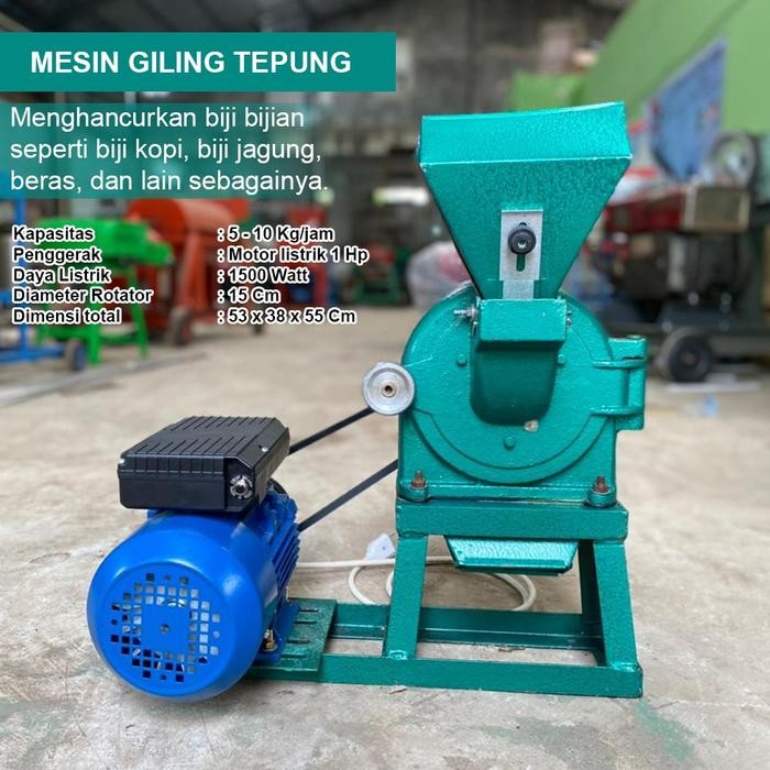 MESIN PENEPUNG - GILING SEKAM - REMPAH - SERBAGUNA