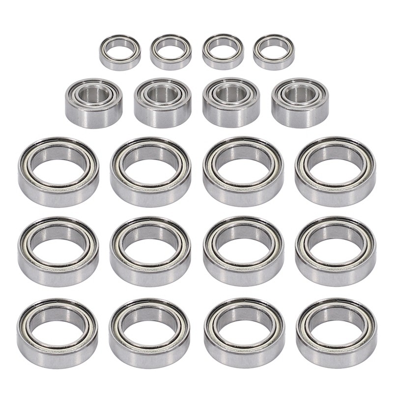 IMPORT 20Pcs Ball Bearing Set BE001 BE002 BE003 for JLB Racing CHEETAH 11101 21101 J3 Speed 1/10 RC
