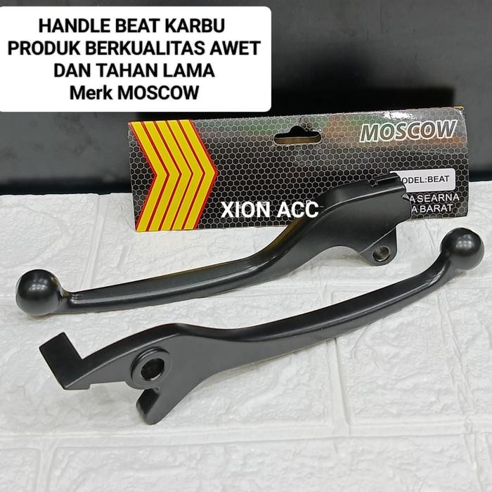 HANDLE REM SET KANAN KIRI MOTOR VARIO KARBU VARIO 110 HANDLE HANDEL REM KIRI KANAN HITAM VARIO 110
