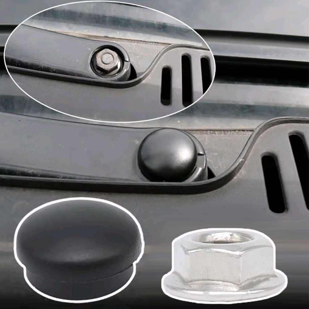 IMPORT CAR WIPER ANTI SLIP COVER ACCESSORIES CAR WIPER SCREW NUT CAP FOR AUDI A4 B5 B6 B7 B8 B9