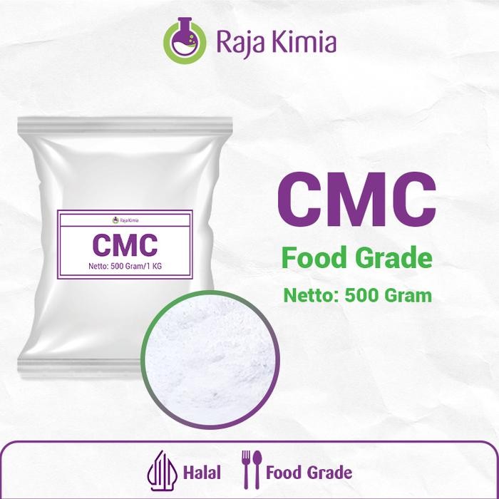 

Cmc / Carboxy Methyl Cellulose / Makanan & Minuman / Bahan Baking - 500 Gram Atau 1 Kg