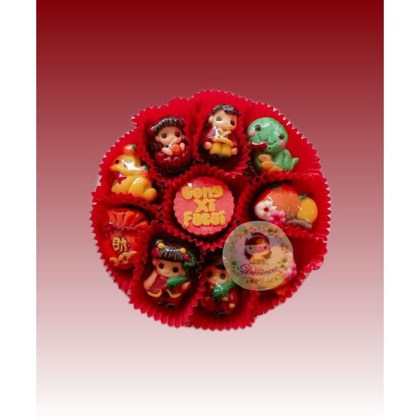 

Coklat Ucapan Imlek - Coklat Karakter Tahun Baru Cny Konyen ( Ds Bgr ) Chocolate