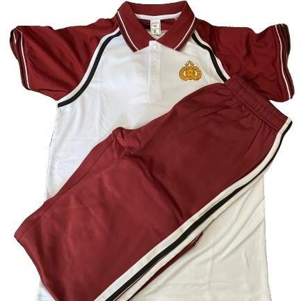 BAJU OLAHRAGA MERAH PUTIH JATAH POLRI TAHUN 2023