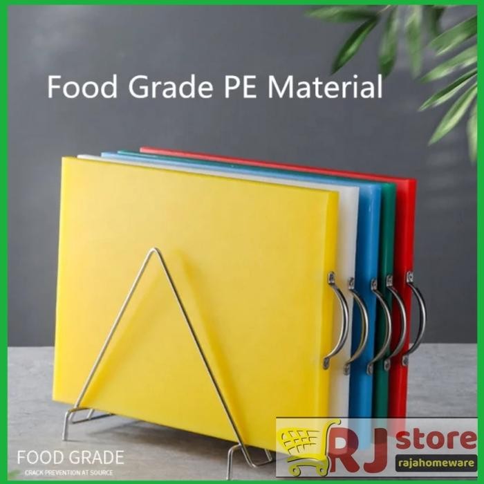 CHOPPING BOARD RESTORAN CUTTING BOARD BESAR DAN TEBAL TALENAN PLASTIK