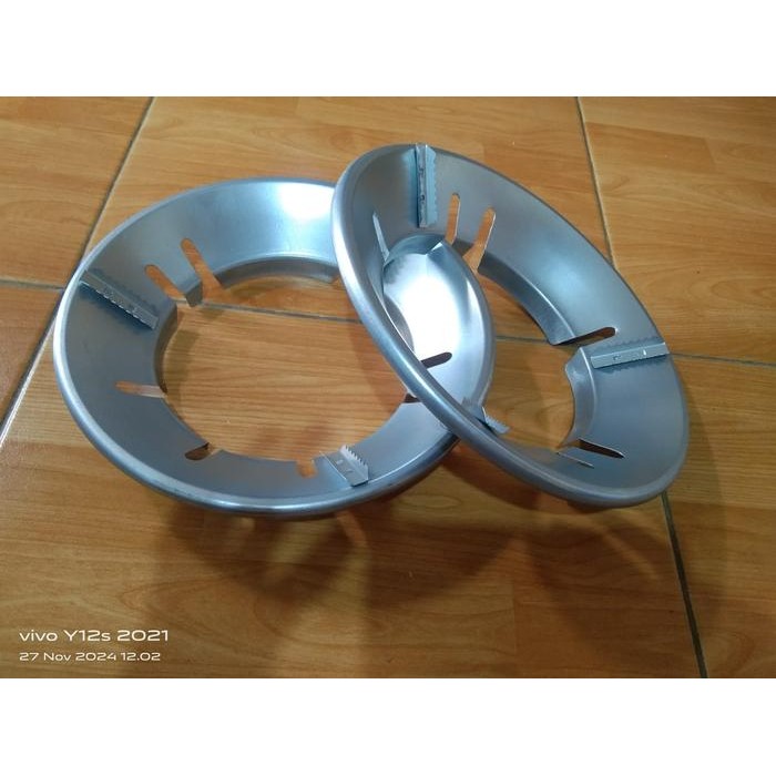 tatakan coper anti angin dan slip untuk tungku rinnai kaki 4 & quantum kaki 5 - pelindung kompor