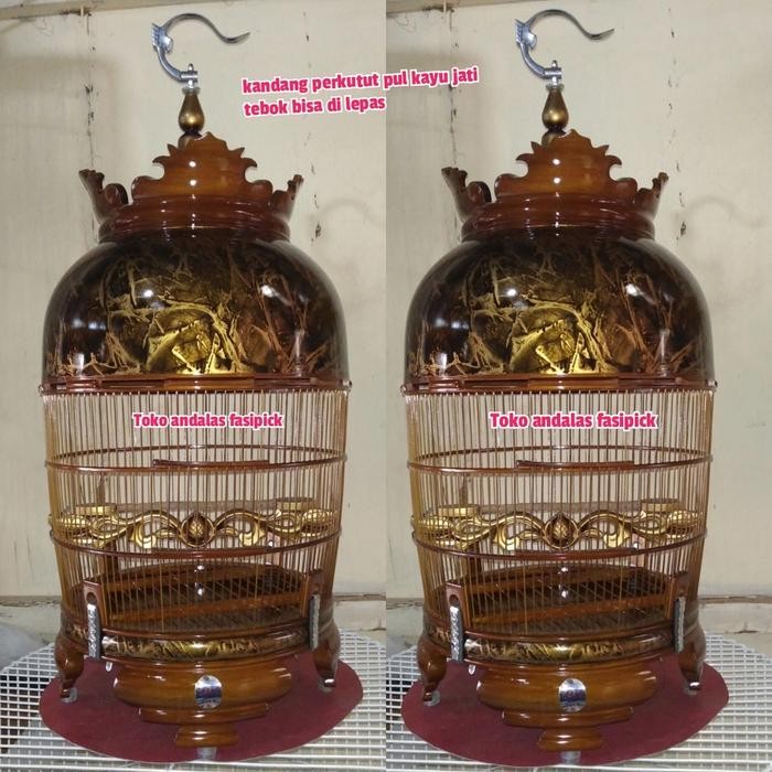 Sangkar perkutut/sangkar burung perkutut pul kayu jati,