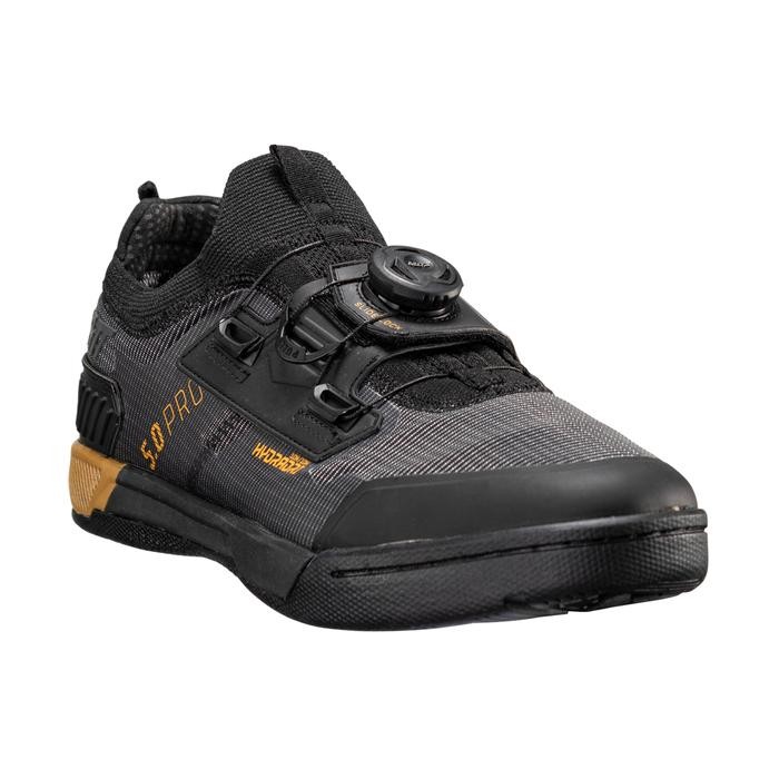 Shoes / Sepatu Sepeda Mtb Leatt 5.0 Clip Pro Hydradri - Black