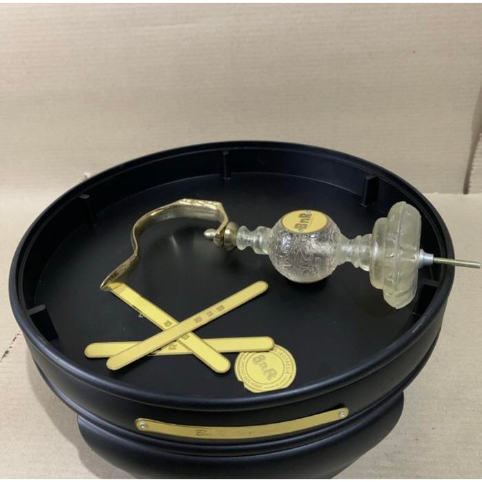 Tebok Sangkar Kandang Burung Lovebird BNR Black Doff PVC Original Asli