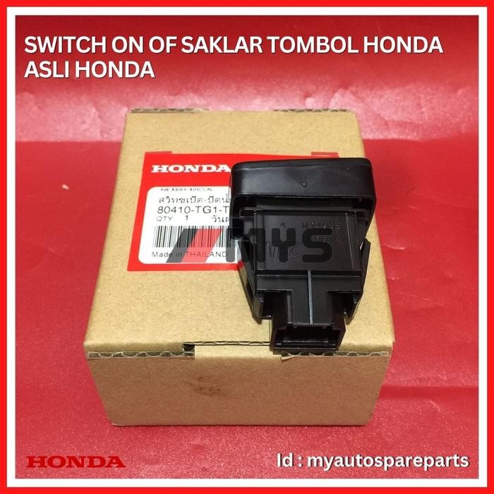 SAKLAR SWITCH ON OFF TOMBOL AC Mobil HONDA Mobilio Freed Jazz RS Brio