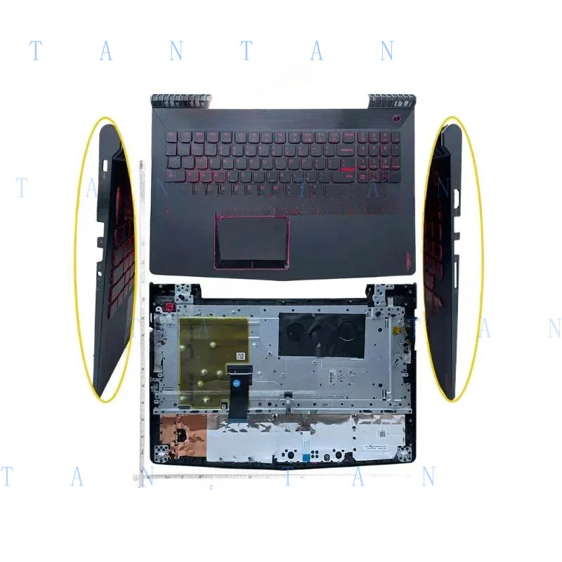 New US backlit keyboard for Lenovo Legion y520 Y520-15 Y520-15IKB laptop top case palmrest upper