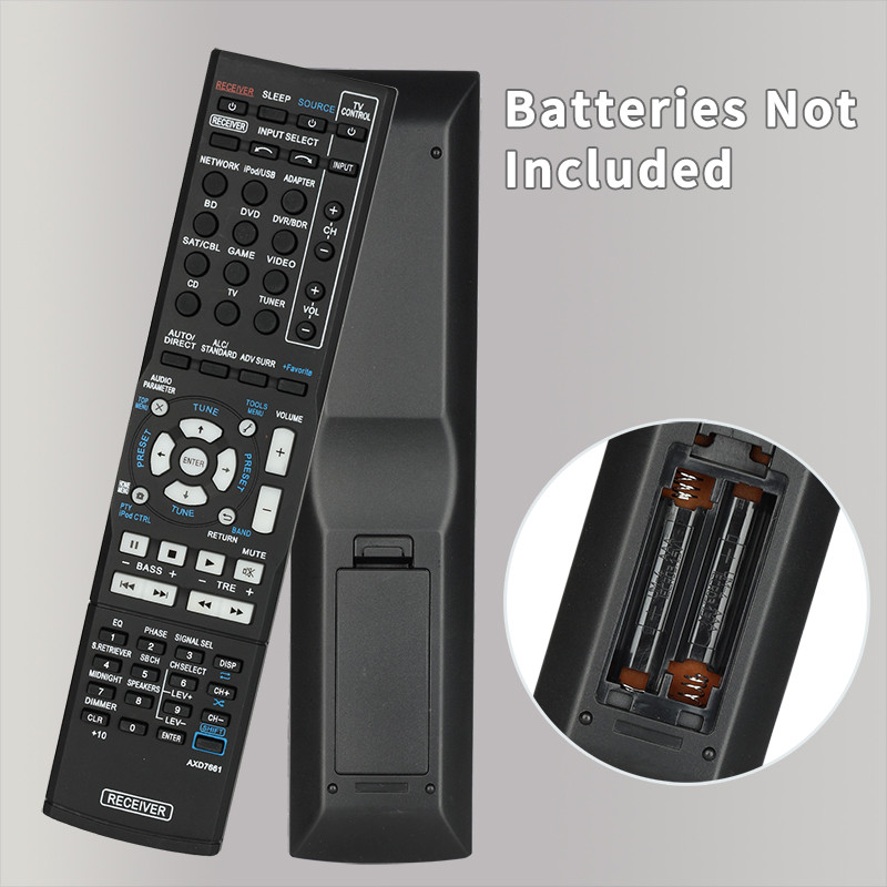 For AXD7661 Pioneer-AV-Receiver-Remote-Control-Replacement, For Pioneer AV Receiver VSX-42 VSX-421