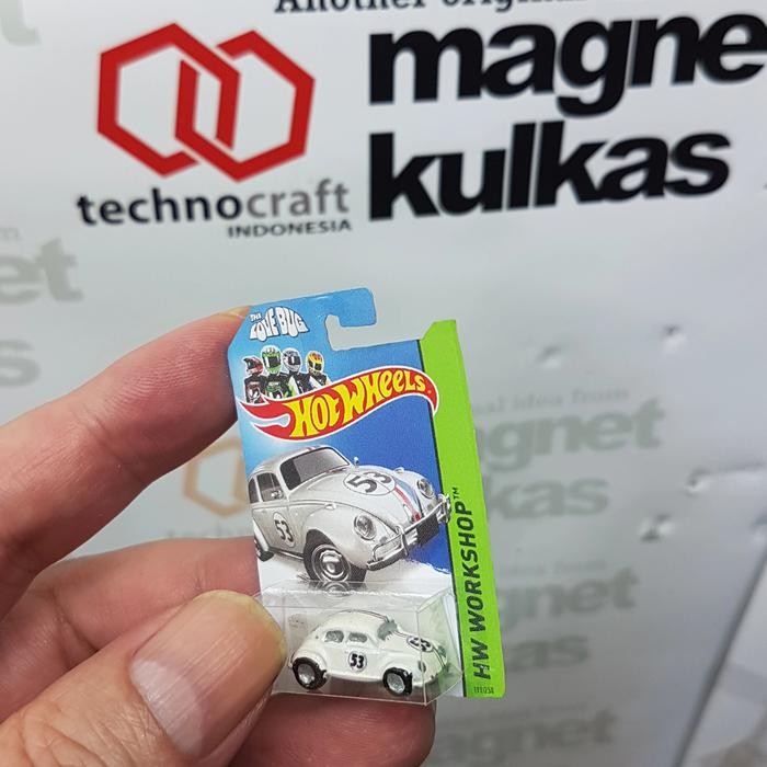 Miniatur Hotwheels VW Kodok Herbie 53