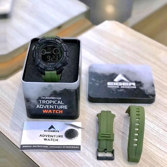 Eiger ATACA 4.1 Jam Tangan Digital Pria Original