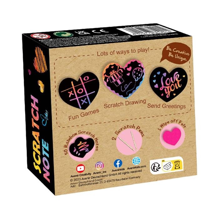 

Toys Kingdom Avenir Set Scratch Note Heart Ch231901 Toys Kids Toy Toys Mainan Kerajinan Anak Alat