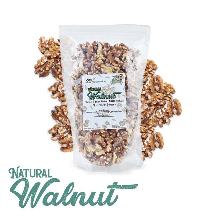 

Natural Walnut ( Kacang Walnut Natural ) 1 Kg roasted