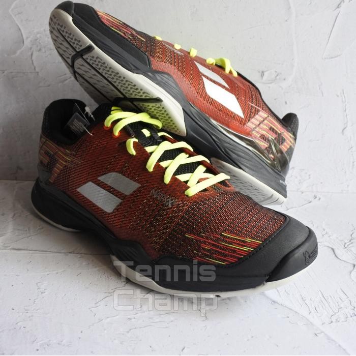 HOT SALE Sepatu Tenis Babolat Jet Mach II/ Tennis Shoes Babolat AC Dark Red
