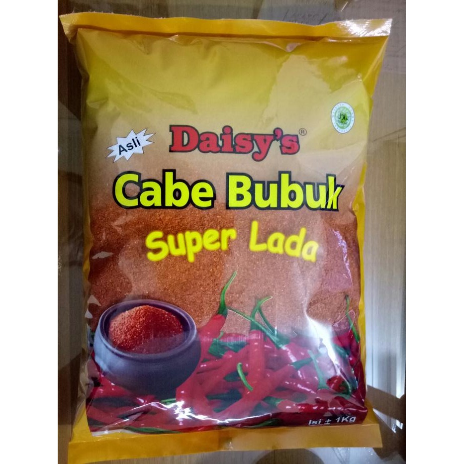 

Cabe Bubuk / Cabai Bubuk merk Super Lada 1 Kg