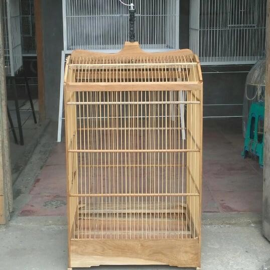 Kandang burung kotak no 1 mentahan P47cmxL42cmxT70cm