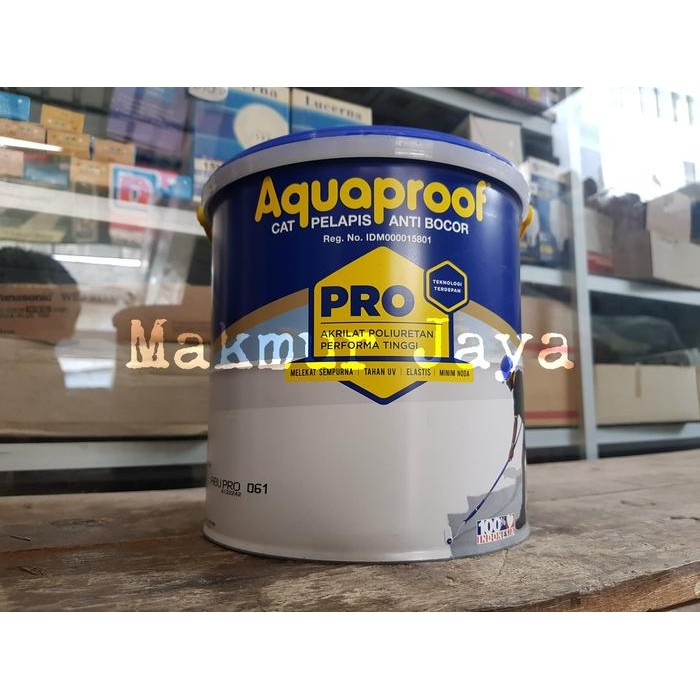 Aquaproof Pro 4Kg Cat Pelapis Dak Anti Bocor Atap Genteng Talang