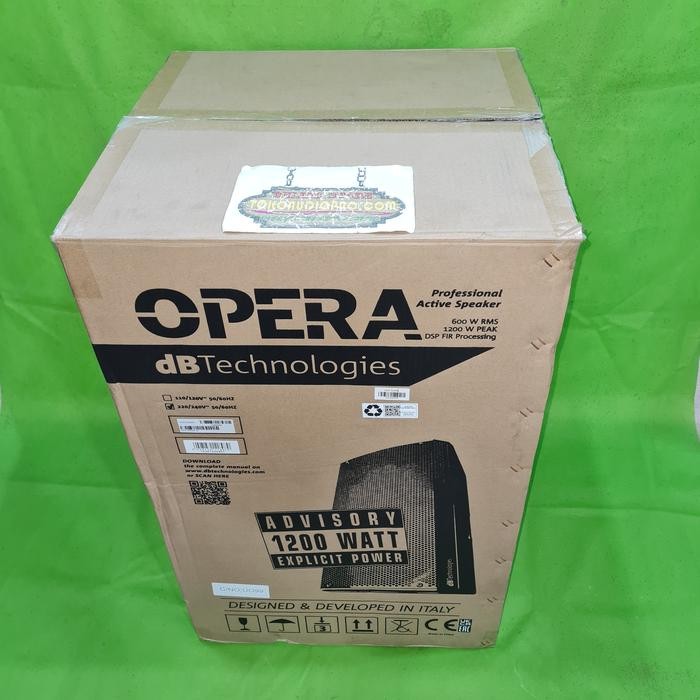 Speaker dB Technologies Opera 15 15 Active PA Speaker Aktif Berkualitas Terbaik