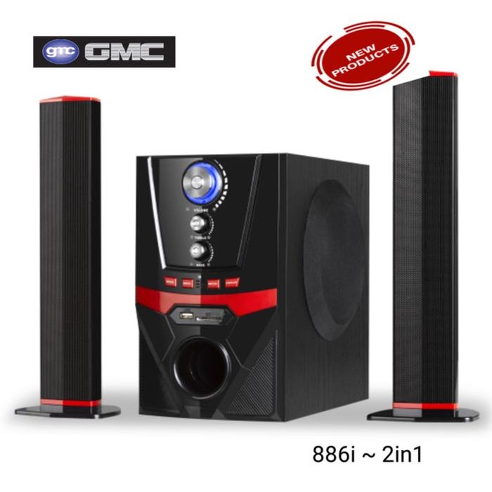 SPEAKER GMC-886i 2in1 MULTIMEDIA with BLUETOOTH Berkualitas Terbaru