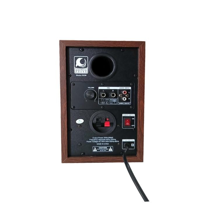 ISK DS COUSTIC DS5A MK6 Dolphin sound DS5A MK 6 Speaker Flat - DS5A Berkualitas Terbaru