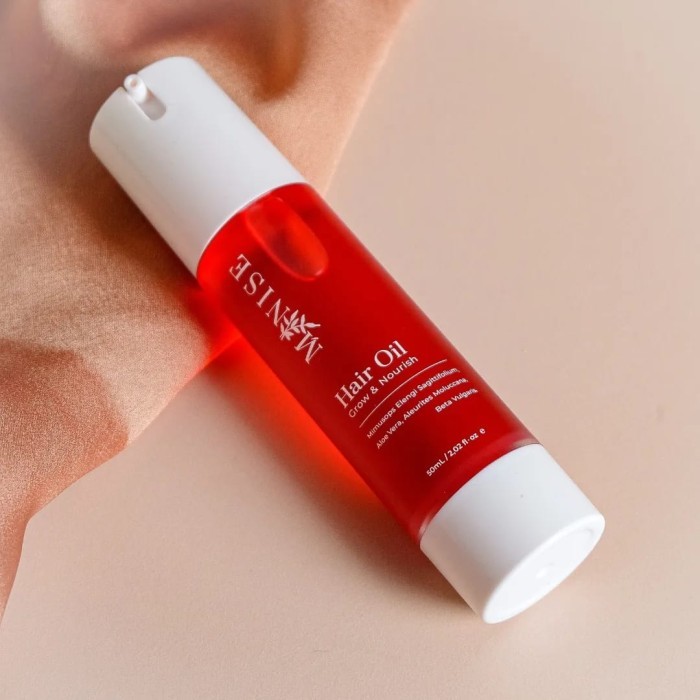 Manise Hair Oil baby dewasa minyak rambut kemiri RONTOK BOTAK GONDRONG