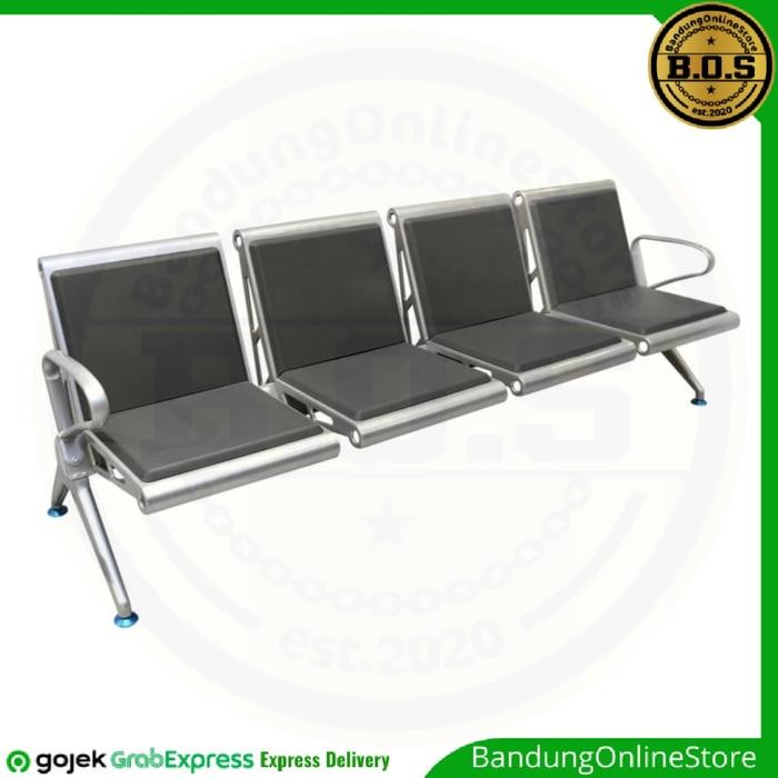 Kursi Tunggu 4 Seat Informa Osmond Kursi Tunggu A Hitam