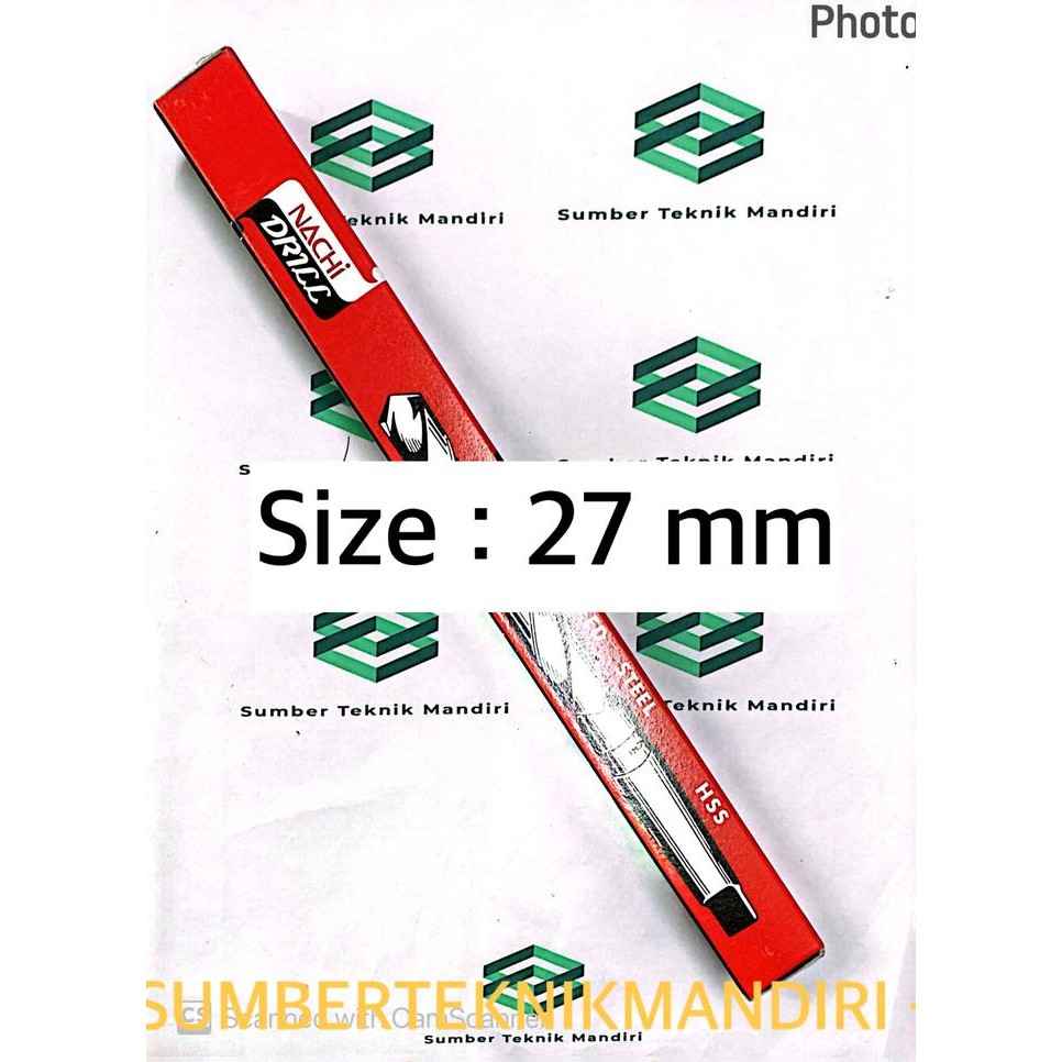 MATA BOR BESI TAPER / KONES NACHI 27 MM / 27MM HSS ASLI
