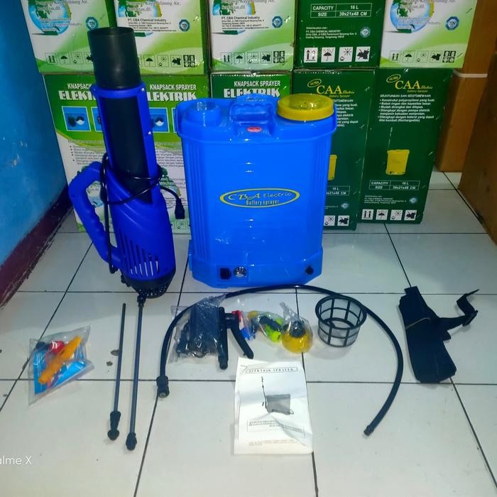 Hemat Sprayer Elektrik + Manual Dan Blower "Merk Cba Electrik"