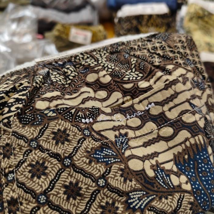 Celana Panjang Premium Batik Pria Pinggang Karet Le Couture B-10