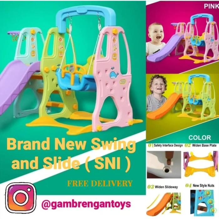 Hot Sale Promo : Free Ongkir Perosotan Ayunan Ber Sni Baru Bukan Preloved