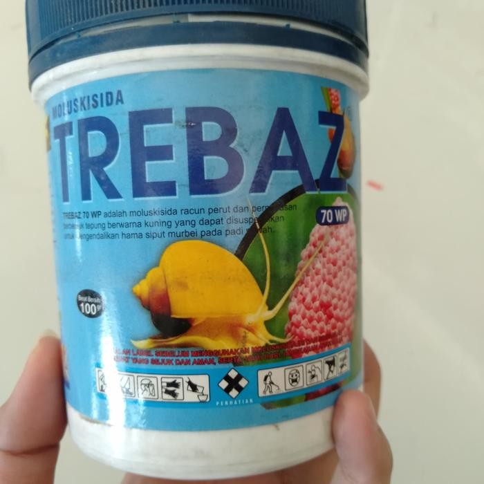 Trebaz 70 Wp 100 Gr Moluskisida Pembasmi Keong Siput