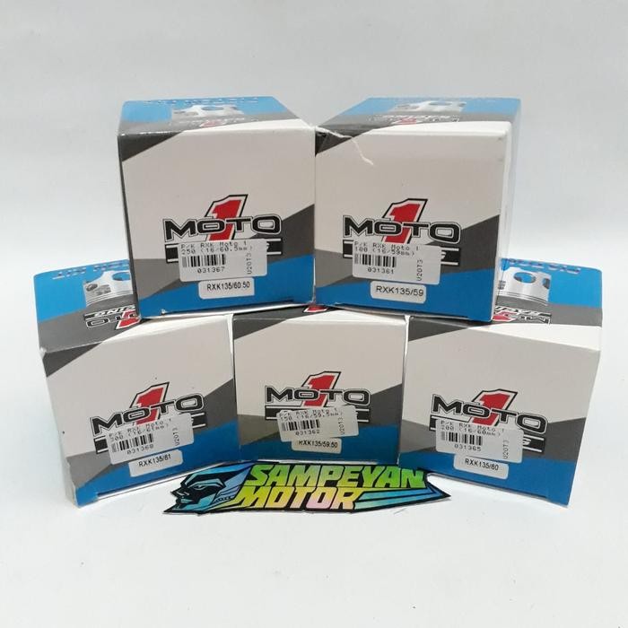 Piston Kit Seher Seker Set Yamaha RXK RX King 100 16-59 Moto 1 Racing