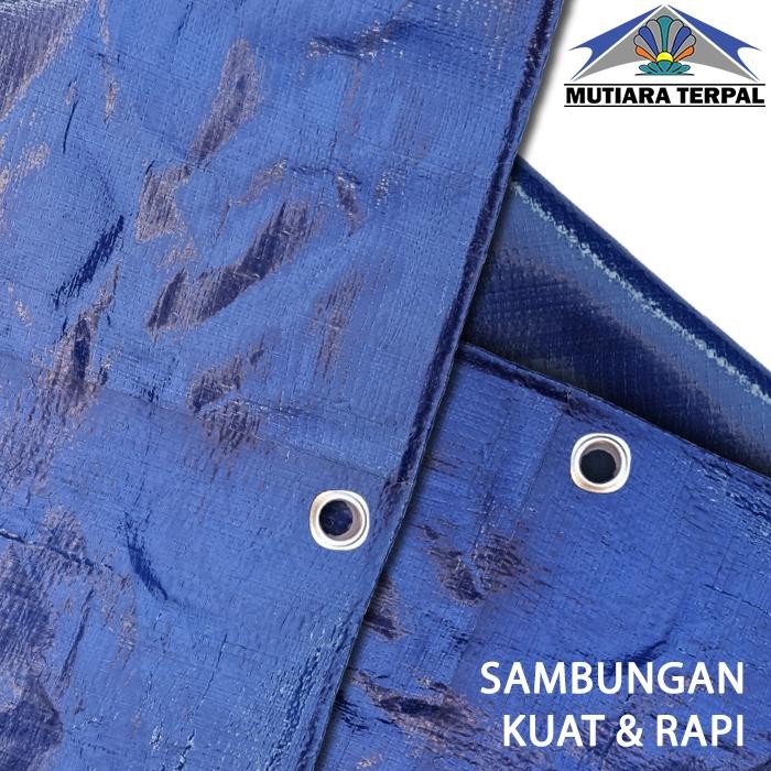 Terpal A15 Biru Silver Ukuran 4x6