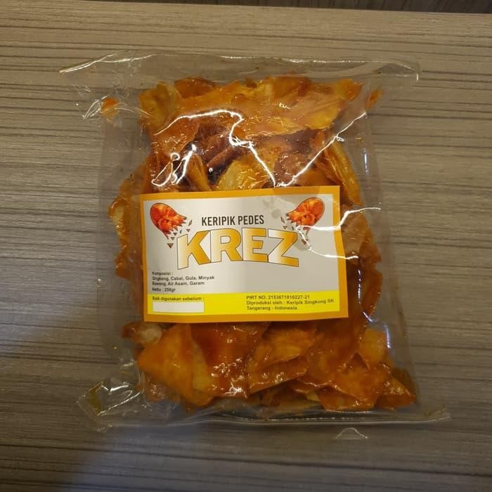 

Sedia Keripik Singkong Balado / Keripik Pedas Pedes Sanjay 275 Gr Krez