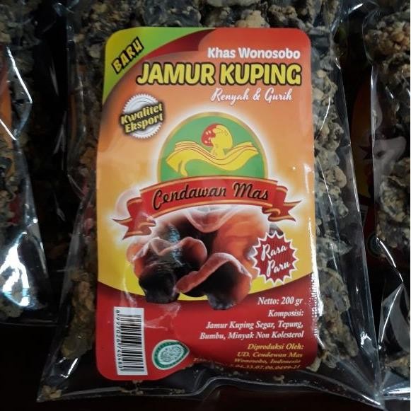 

Sedia Keripik Jamur Kuping Dieng Agripina Khas Wonosobo