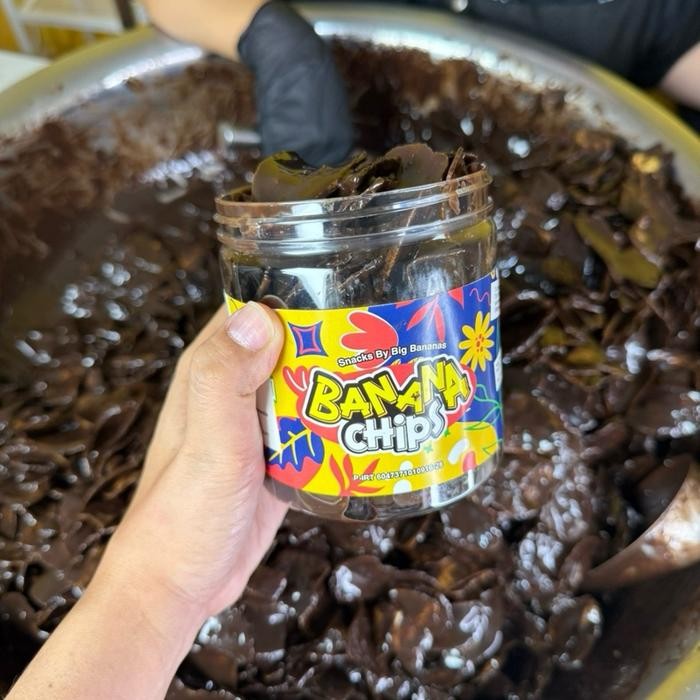 

Sedia 1CUP Keripik Pisang Coklat Lumer 250gr By:BBANANAS