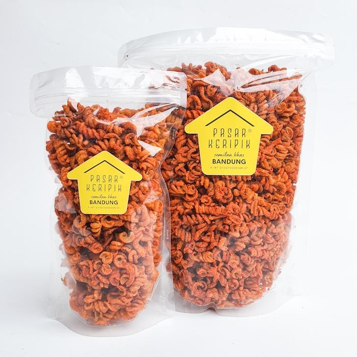 

Sedia Pasar Keripik Makaroni Spiral Pedas Daun Jeruk Besar