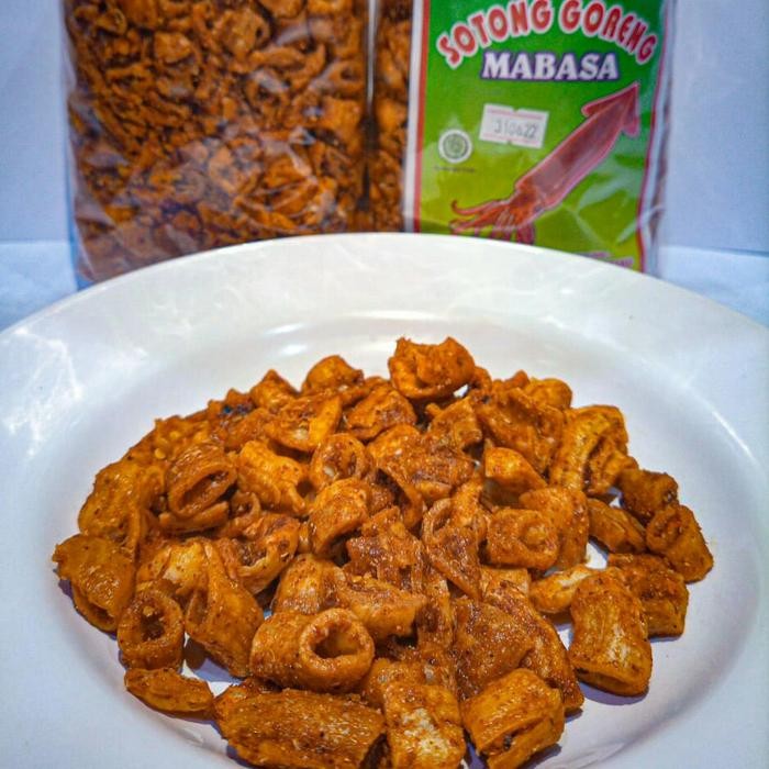 

Sedia sotong goreng kering gr pedas enak kriuk gurih,ce bikin nagih