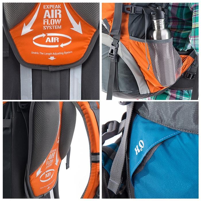 Tas Ung Naturehike Carrier Backpack 70L Nh70B070-B