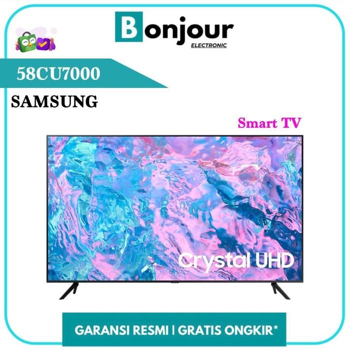 TV Samsung 58CU7000 UHD Smart TV 58 Inch Samsung UA58CU7000KXXD