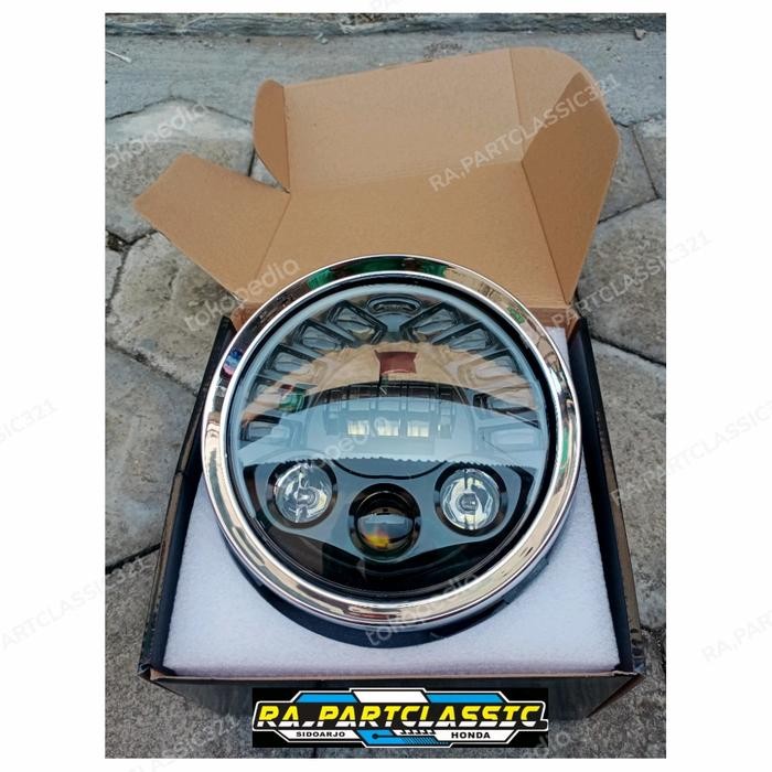 LAMPU DAYMAKER TIGER REVO 7 INCHI SET BATOK TIGER REVO